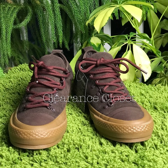 NWT Converse Ctas Descent OX Burnt Umber W AUTHENT - Picture 3 of 7